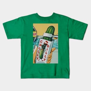 Chilly Dilly Pickle Shirt Kids T-Shirt